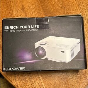 T20 Home Theater Projector - White